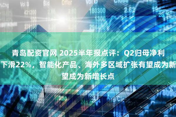 青岛配资官网 2025半年报点评：Q2归母净利润同比下滑22%，智能化产品、海外多区域扩张有望成为新增长点